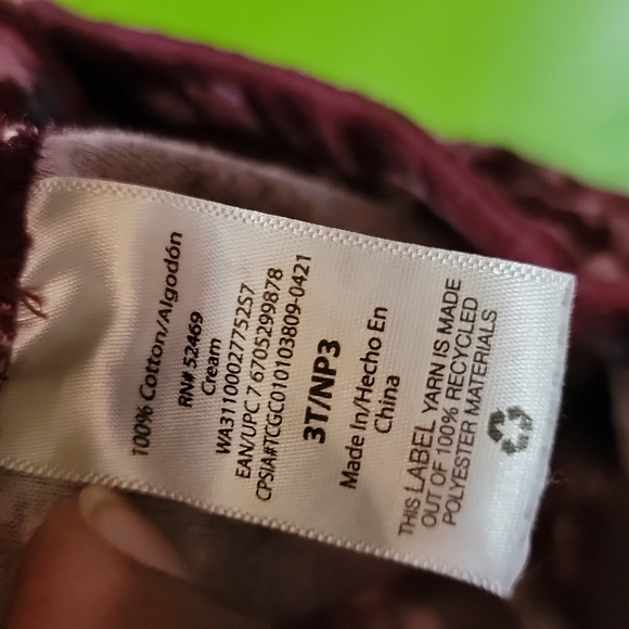 Girls flower leggings (C63) - Picture 3 of 3